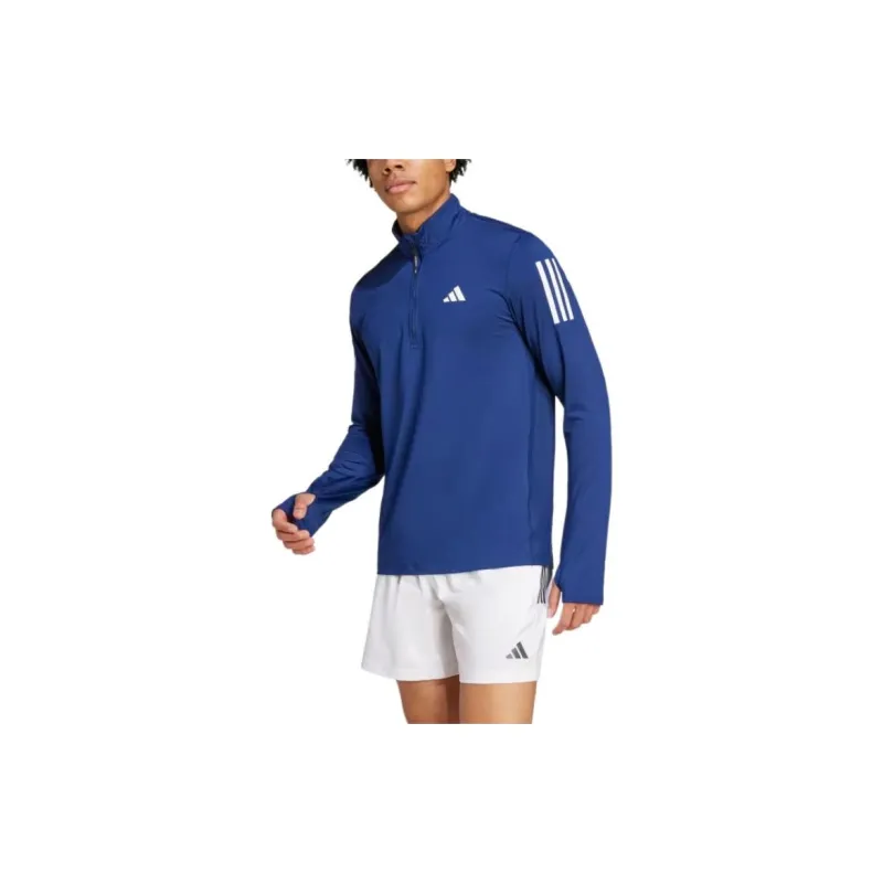 Adidas Free Shipping With AdiClub Own The Run Half Zip Track Top-1