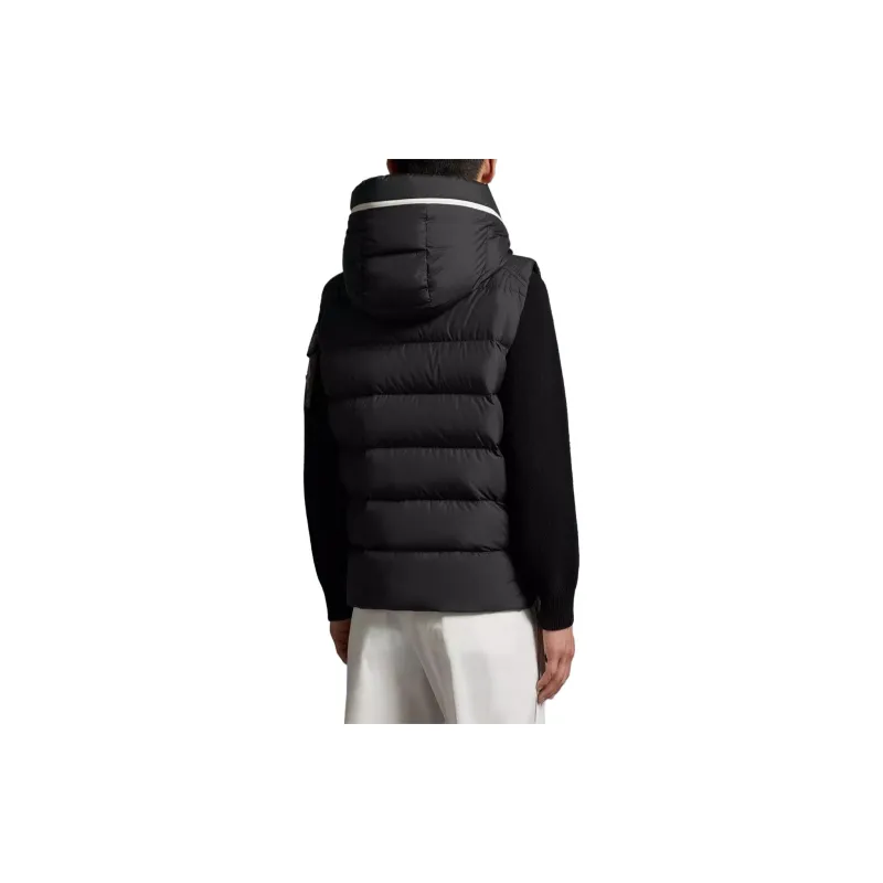 Moncler Cardamine Series Vests Men Black-1