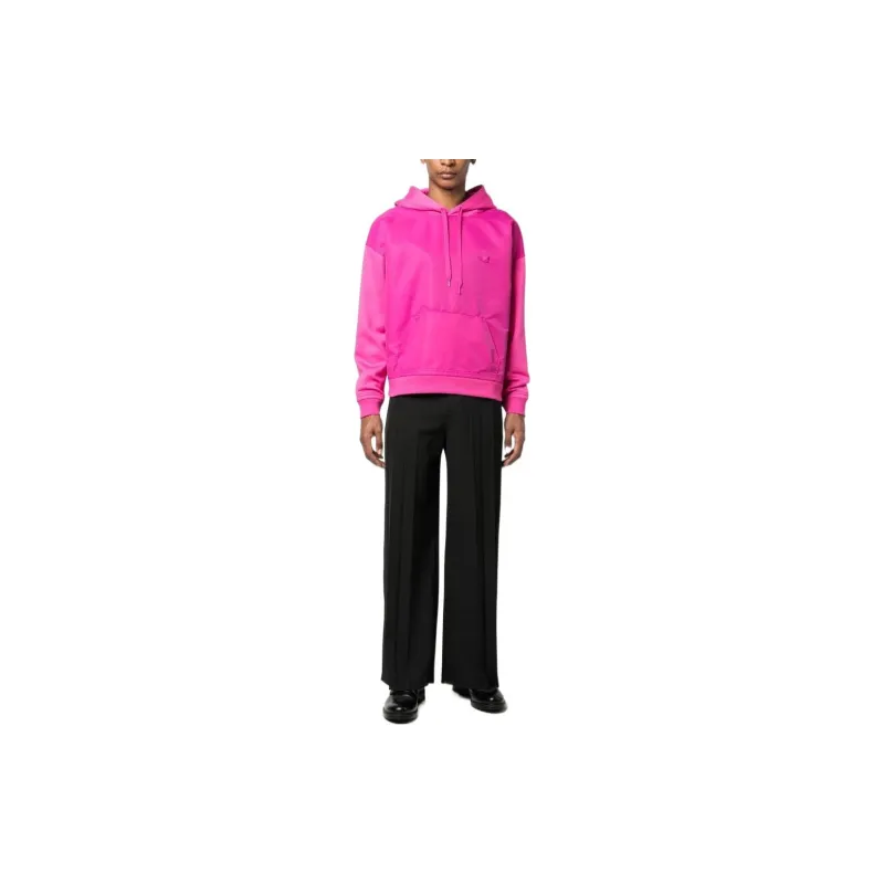 Valentino Sweatshirts Men Peach Pink-1