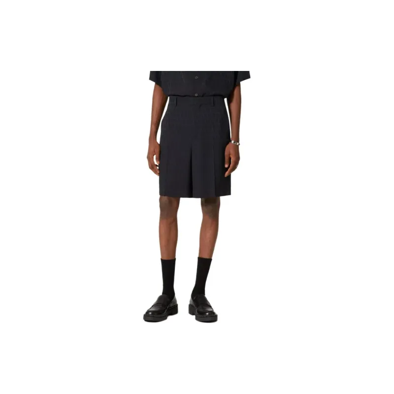 Valentino Casual Shorts Men's Black-1