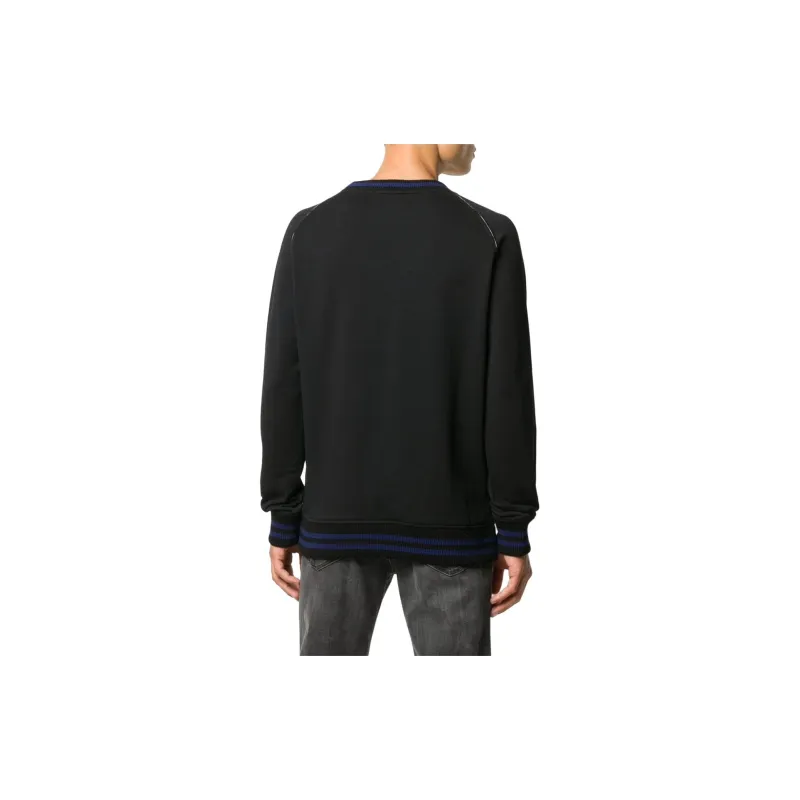BALMAIN Sweater Men's Blue Black-3