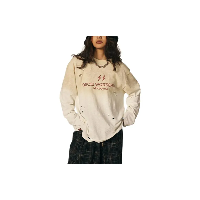 OSCill T Shirts Unisex Ecru-1