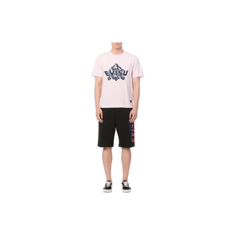 EVISU Sports Shorts Men Black-2