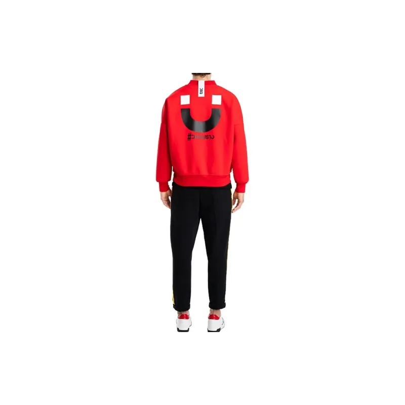 DSG DISGUSTO Baseball Jacket Unisex Red-1