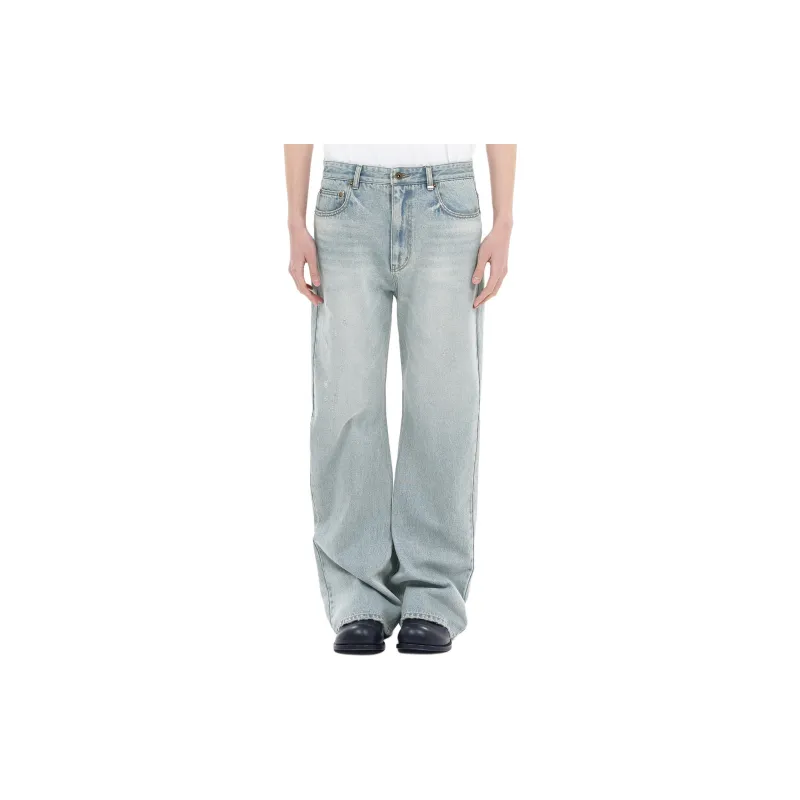 WE11DONE Jeans Men Blue-2