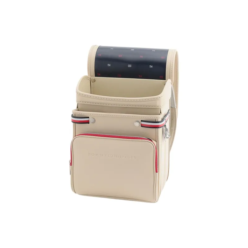 Tommy Hilfiger Artificial Leather Backpack Regular Unisex Beige-2