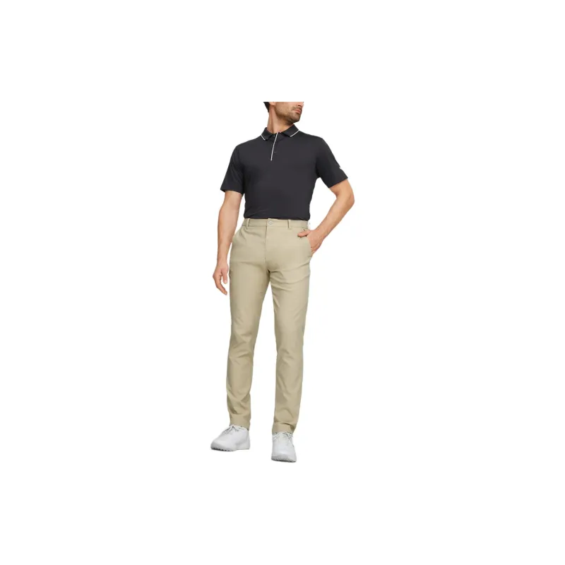 PUMA Dealer Tailored Golf Pants Men Casual Pants Men's Snowflake Stone Color-2