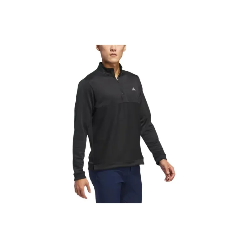 Adidas Free Shipping With AdiClub Ultimate365 Textured Quarter Zip Top-3