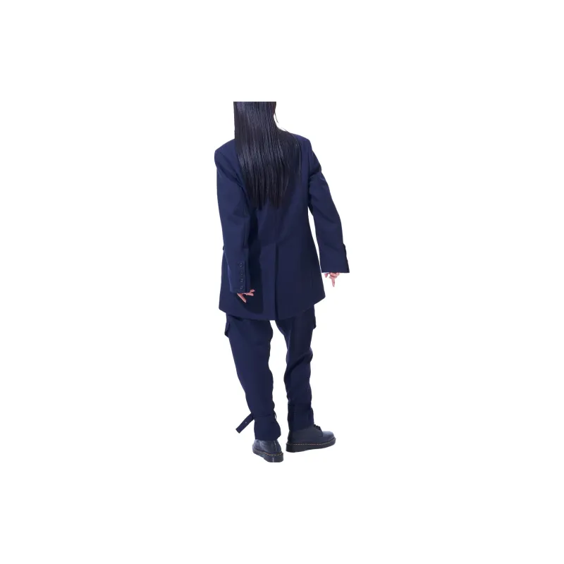 Yohji Yamamoto Jacket Unisex Navy-3