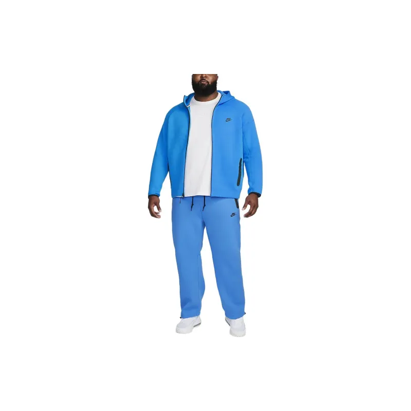 Nike Sportswear Tech Fleece Open-Hem Sweatpants Casual Pants Men's Blue-3