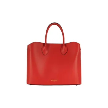 Le Parmentier Calfskin Handbag Regular Women's Red