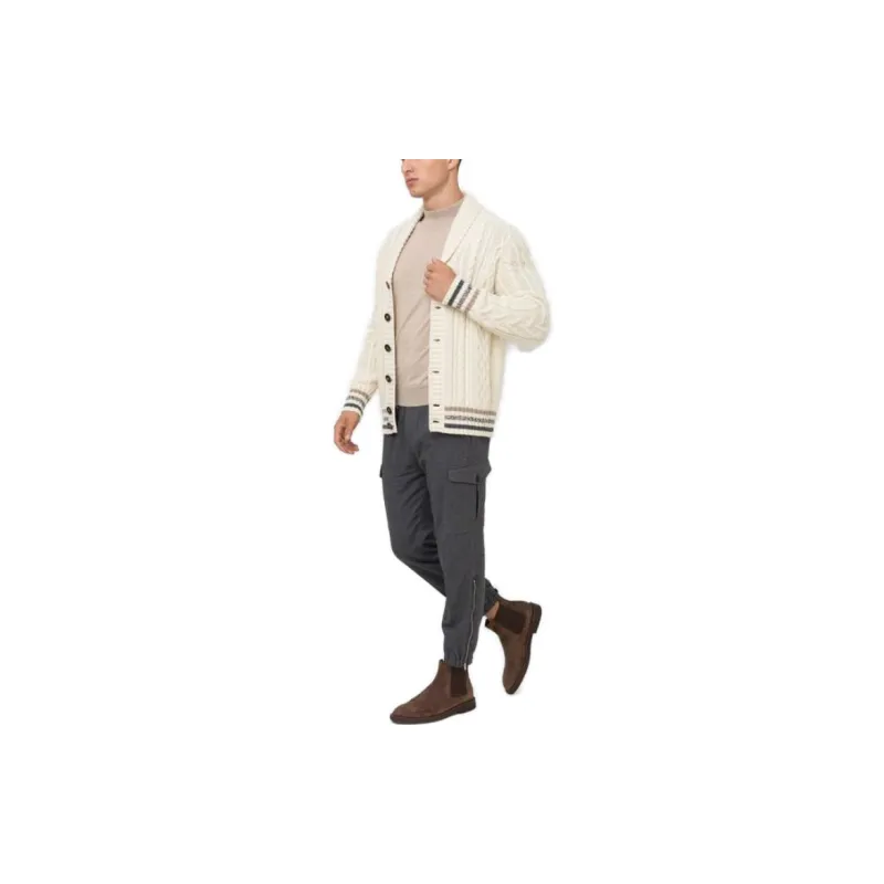 Brunello Cucinelli Knitwear Men White-1