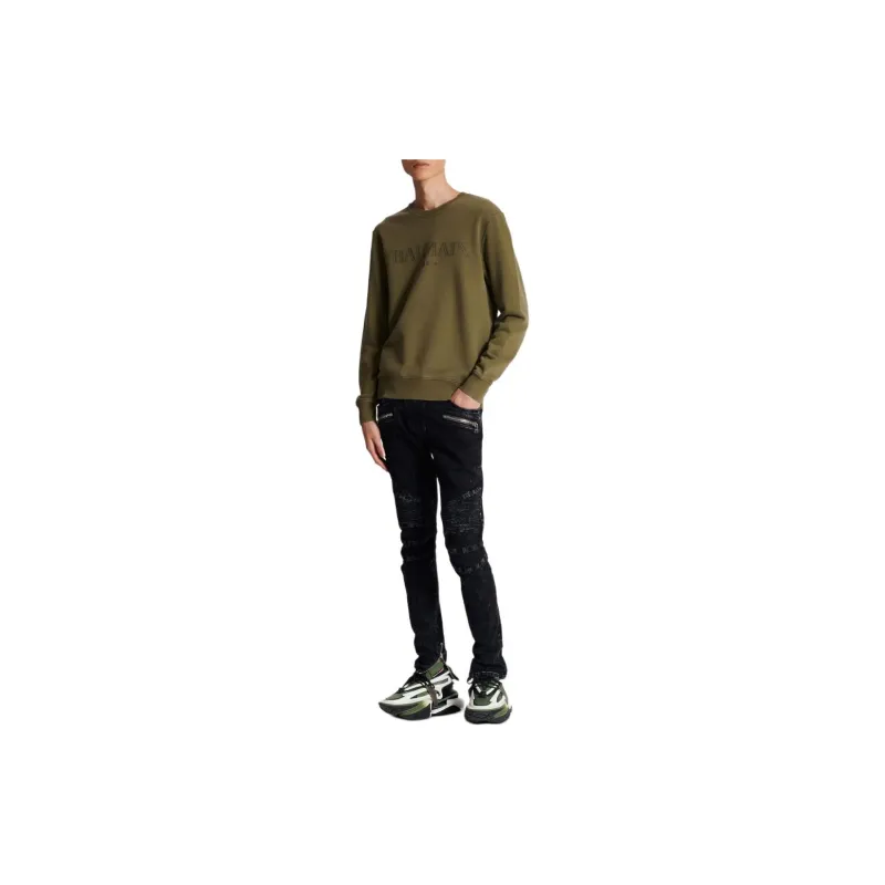 BALMAIN Vintage Embroidered Sweatshirt-1