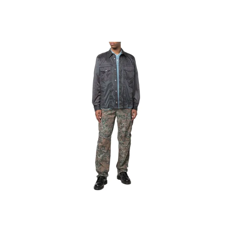 DIESEL Jackets Men Black-1