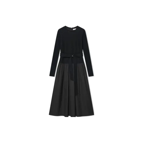 COVERINS Long-Sleeved Dresses Women's Black