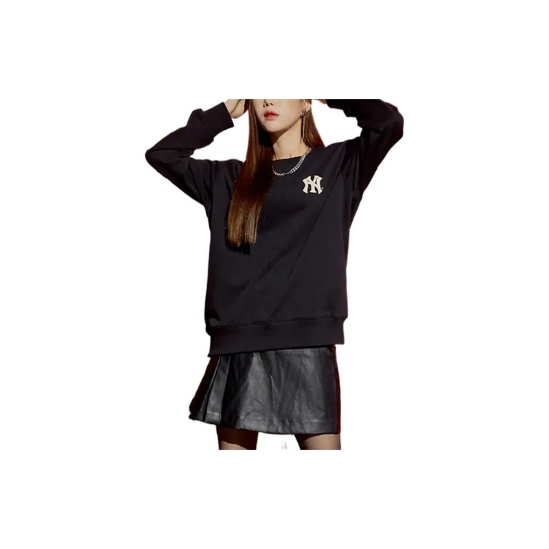 Disney X MLB X Disney Collaboration Sweatshirts Unisex Black-2