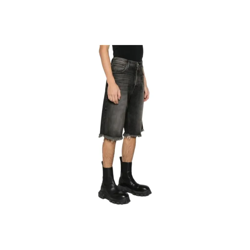 RHUDE Denim Shorts Men Gray-2