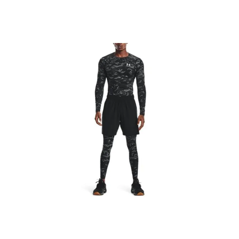 Under Armour HeatGear Fitness Clothing Men Black-2