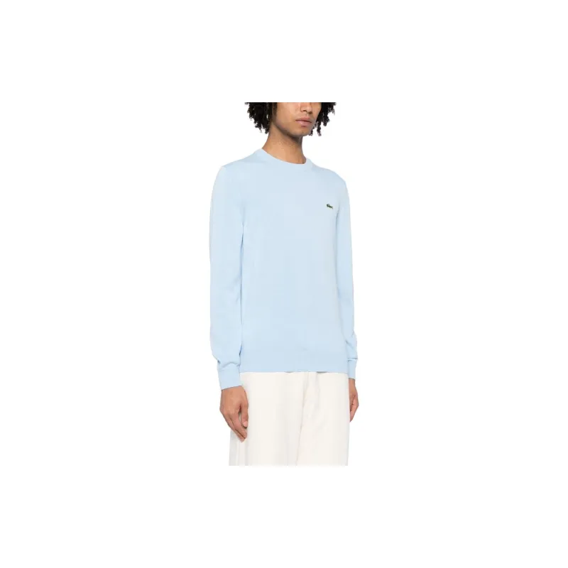 LACOSTE Logo patch Ribbed knit Jumper-3
