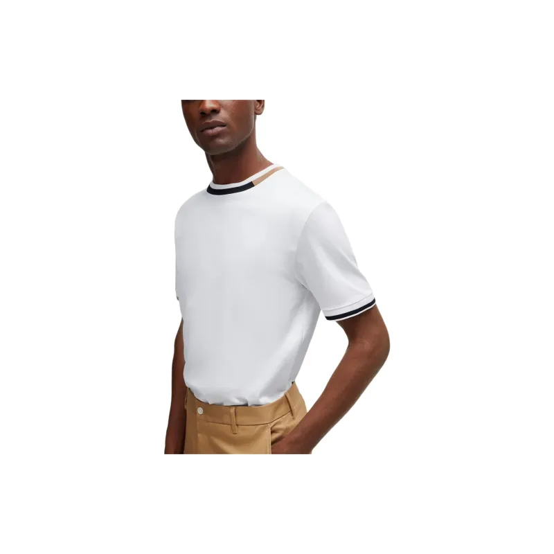 HUGO BOSS Short Sleeved Crewneck T Shirt-3