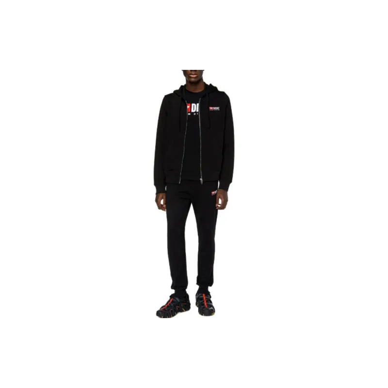 DIESEL S-Ginn-Hood-Div Zip-up Hoodie-2