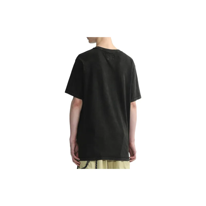MUSIUM DIV Acid wash Short sleeve T shirt-3