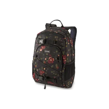 Dakine Polyamide Backpack Small Size Men's Black With Flowers