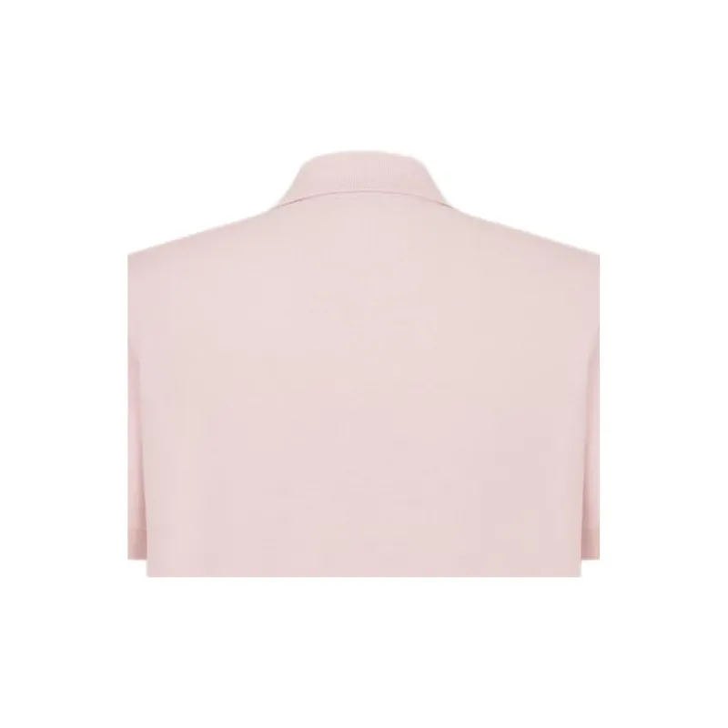 DIOR SS24 Polo Shirt Men's Pink-5