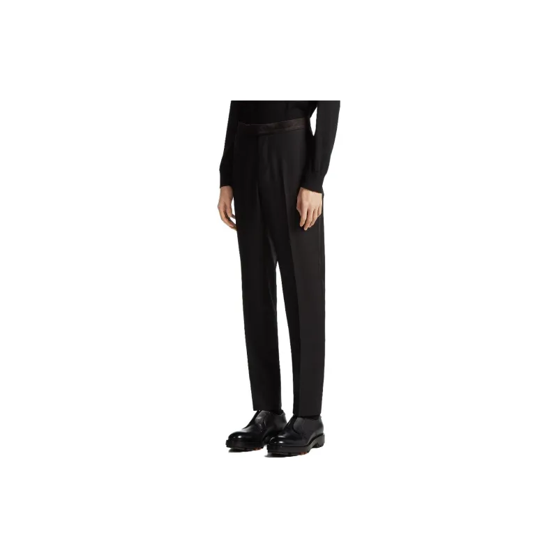 Zegna Wool mohair Tailored Trousers-3