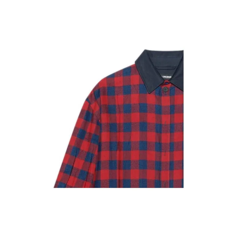 Balenciaga SS22 Coat Loose Fit Men's Red-6