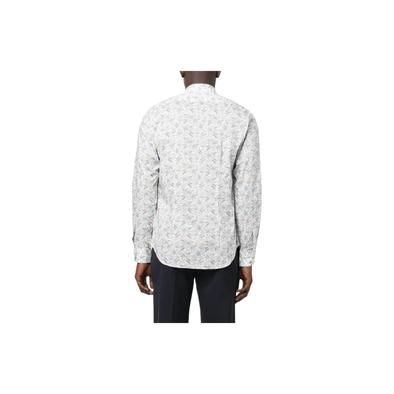 Paul Smith Floral print Organic Cotton Shirt-2