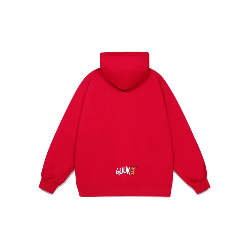 Guuka x AGAHO Sweatshirt Unisex Floral Apricot-9