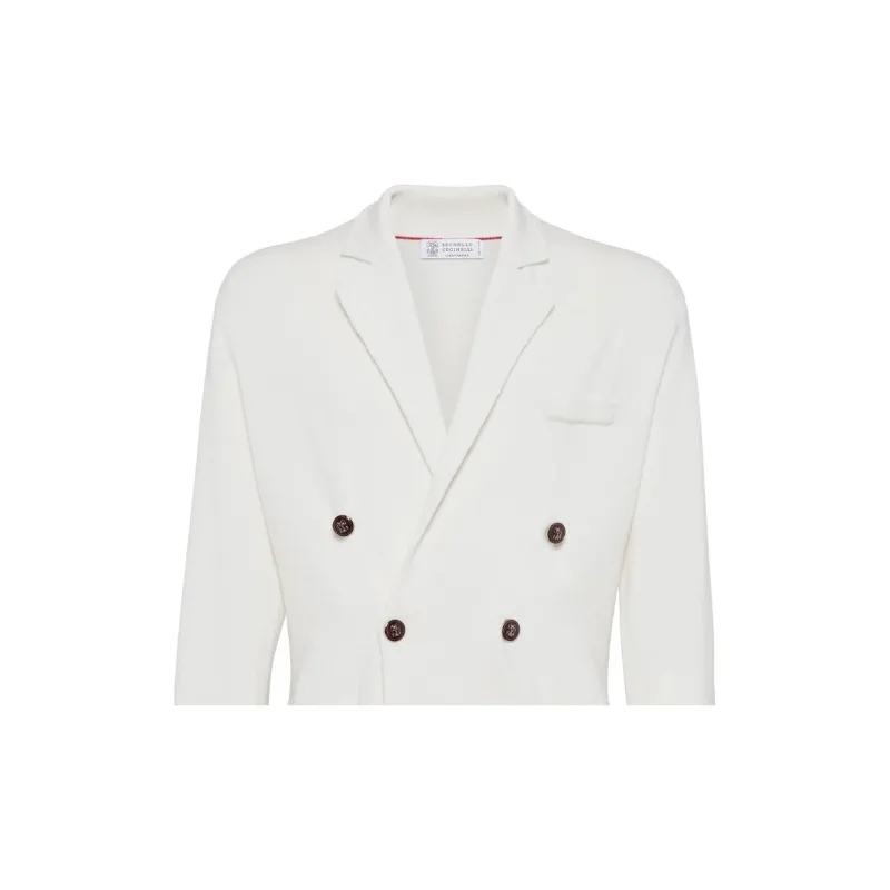 Brunello Cucinelli Double Breasted Long Sleeved Cardigan-6