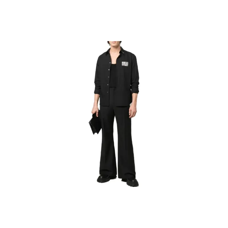 Roberto Cavalli Shirt Men's Black-1