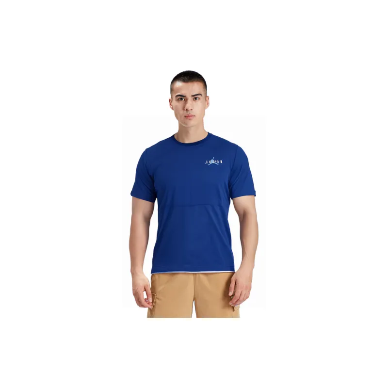 Jordan T Shirts Men Marine Blue-2
