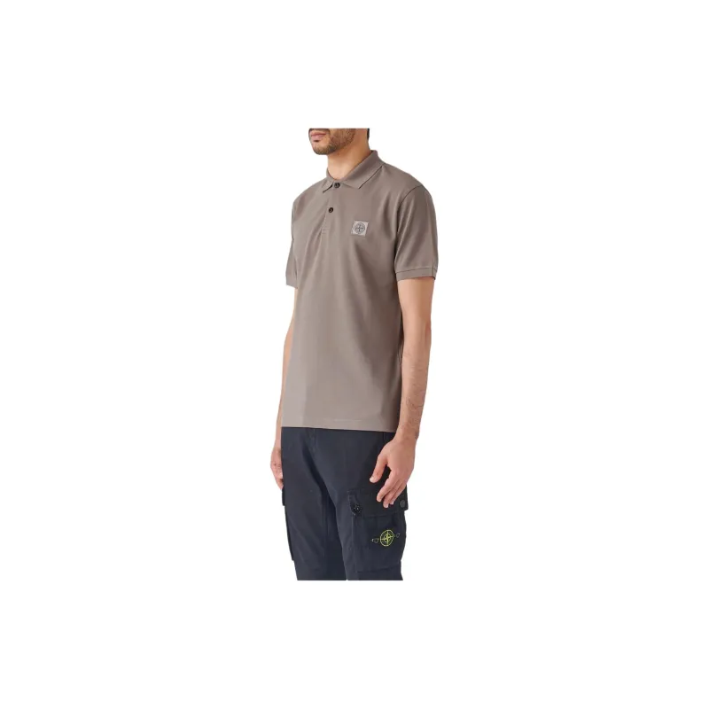 STONE ISLAND Polo Shirt Men's Light Brown-3
