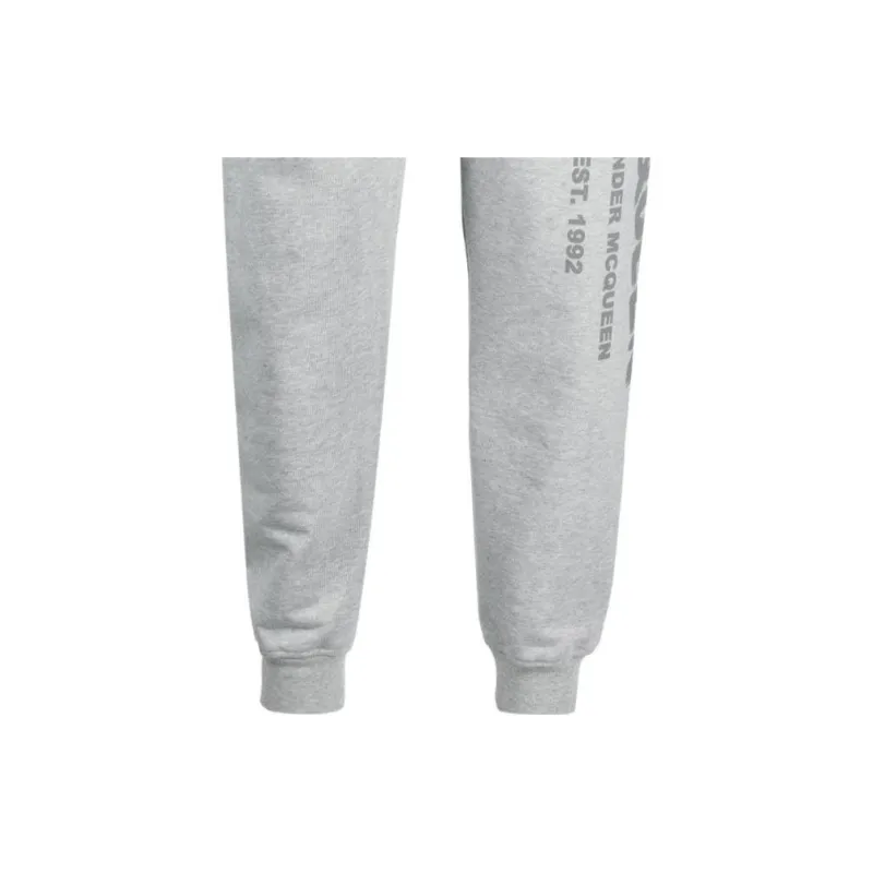 Alexander McQueen Logo Printed Drawstring Sweatpants-6