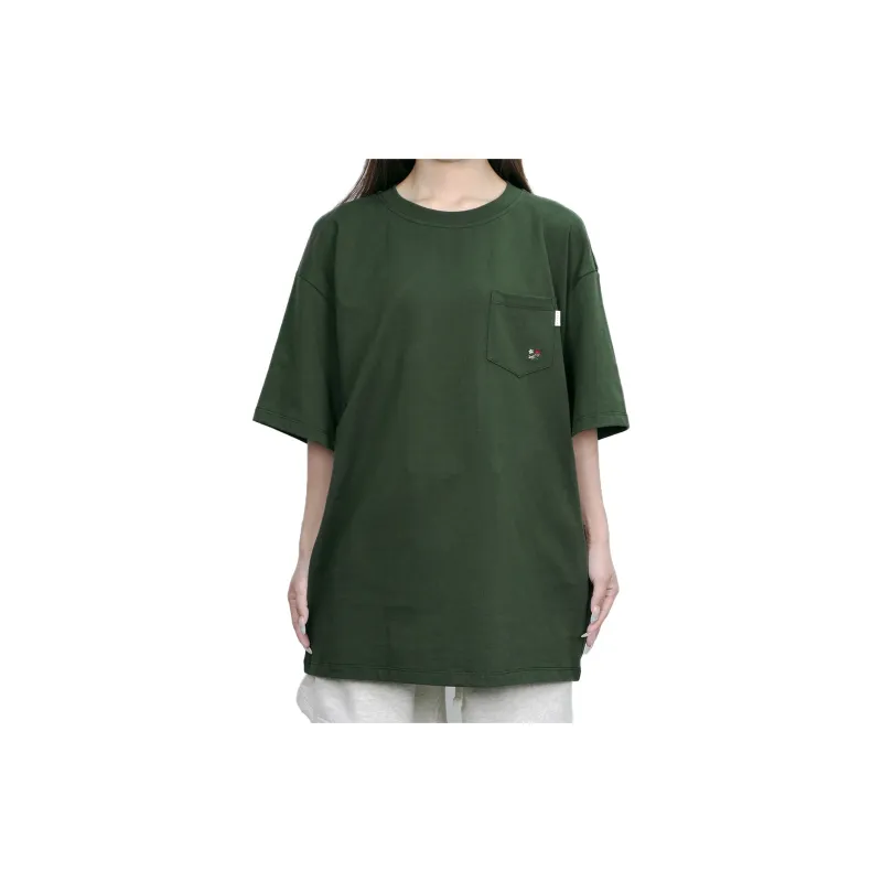 SANJQ T Shirt Unisex Olive Green-3