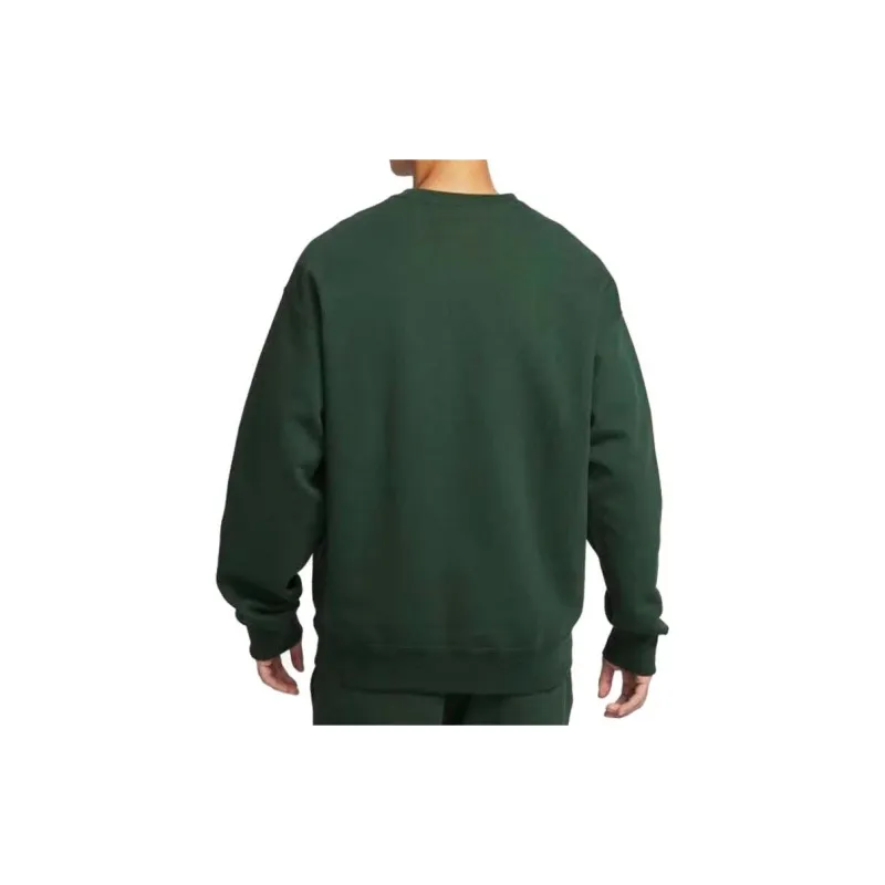 Nike Men Solo Swoosh Hoodie Green-3