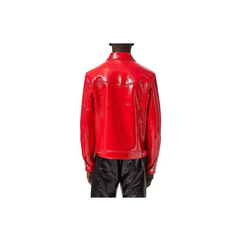 DIESEL Jackets Men Red-3