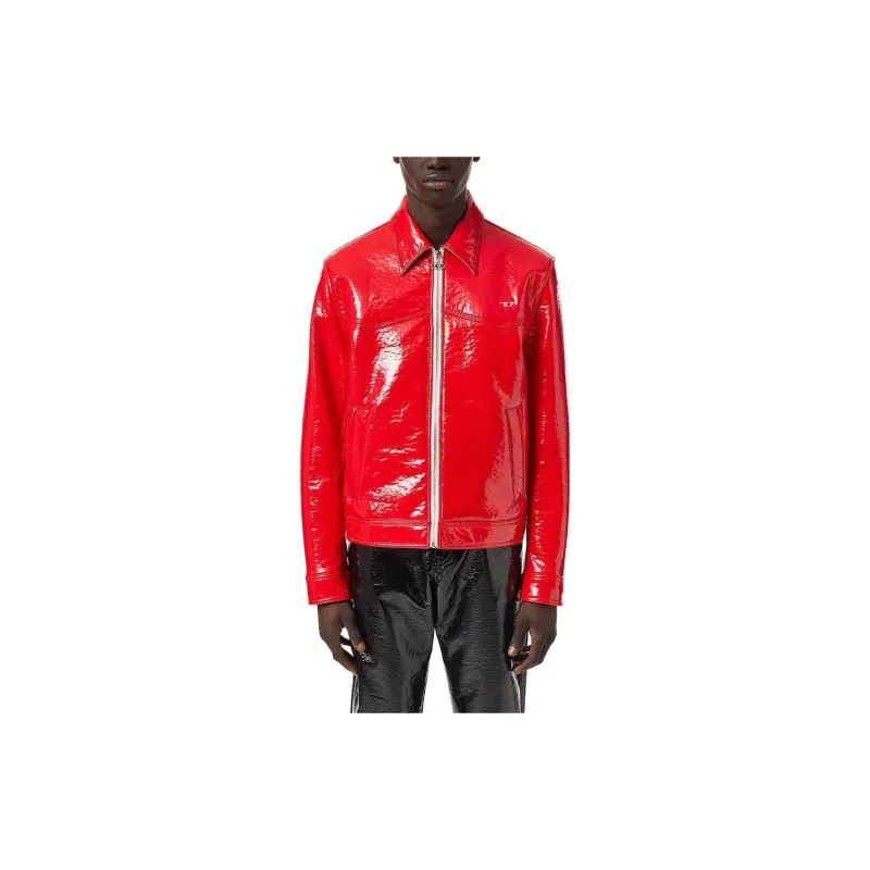 DIESEL Jackets Men Red-1