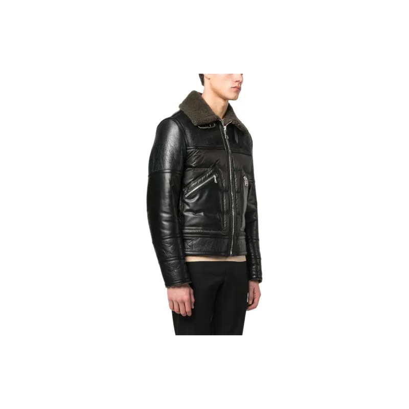 Roberto Cavalli Zip-fastening Leather Jacket-2