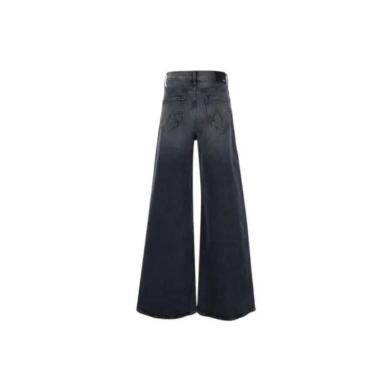 MOTHER The Ditcher Roller Sneak Wide Leg Jeans-1