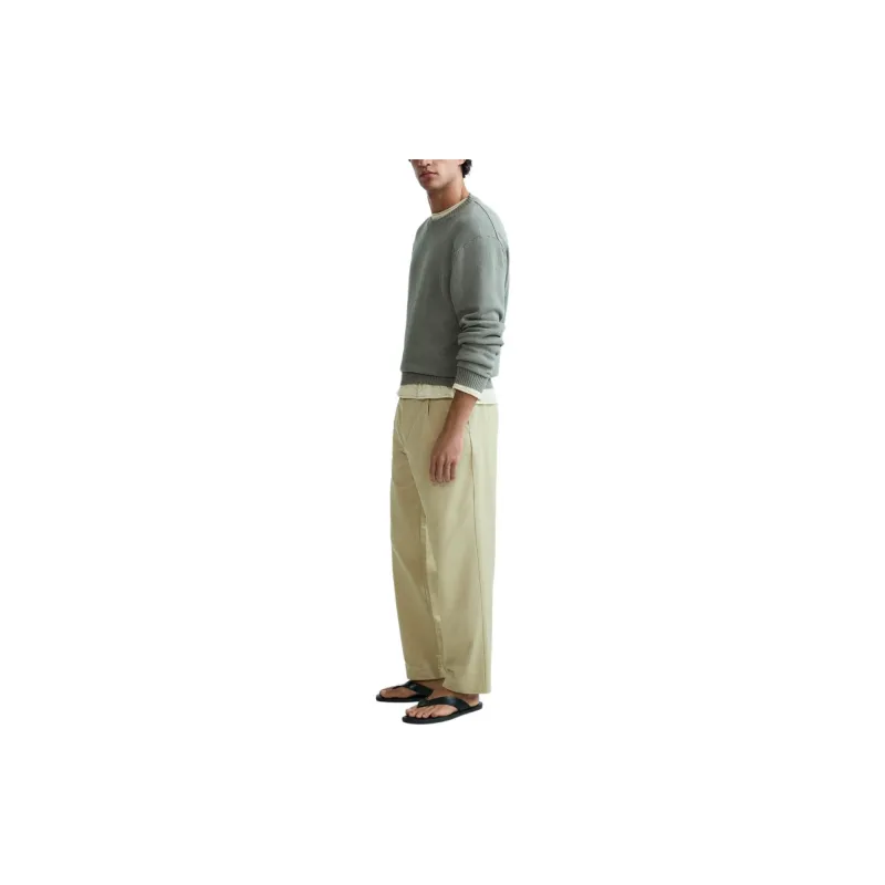 ZARA Casual Pants Men Beige-4