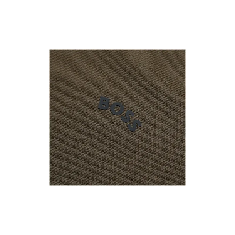 HUGO BOSS Short Sleeved Polo Shirt Men's Olive Green-5