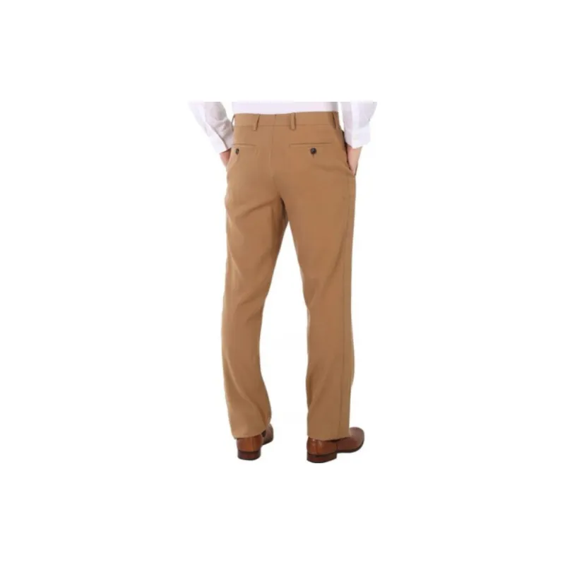 Burberry Suit Trousers Men Yellow-3
