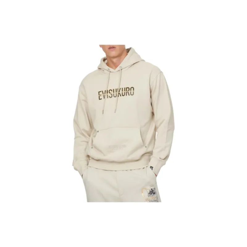 EVISU Sweatshirts Men Apricot-2