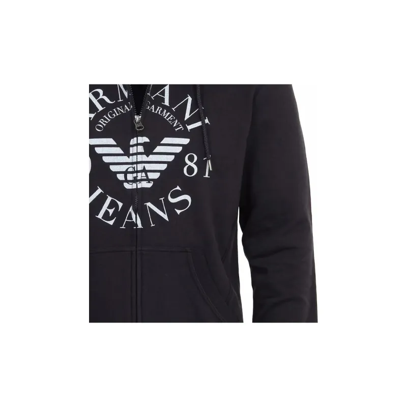 ARMANI JEANS Denim Jackets Men Black-4
