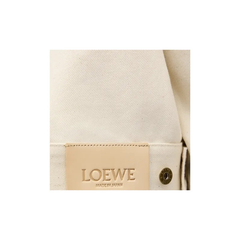 LOEWE FW24 Denim Jacket Men's Linen Original-4