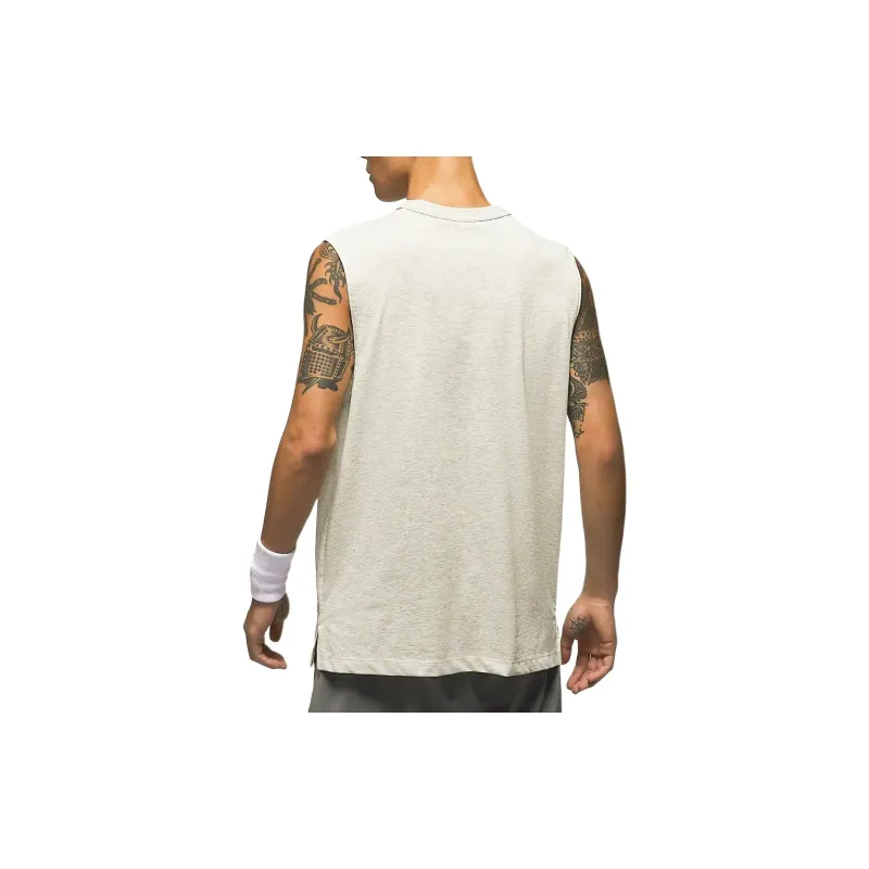 Jordan Sport Tank Tops Men's Heather Gray-3